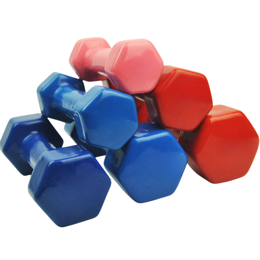 -Vinyl Dumbbells-Gym Direct