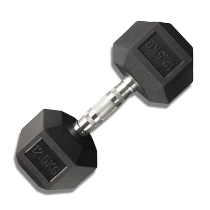 Muscle Motion® Rubber Hex Dumbbells (Sold Individually) at GD