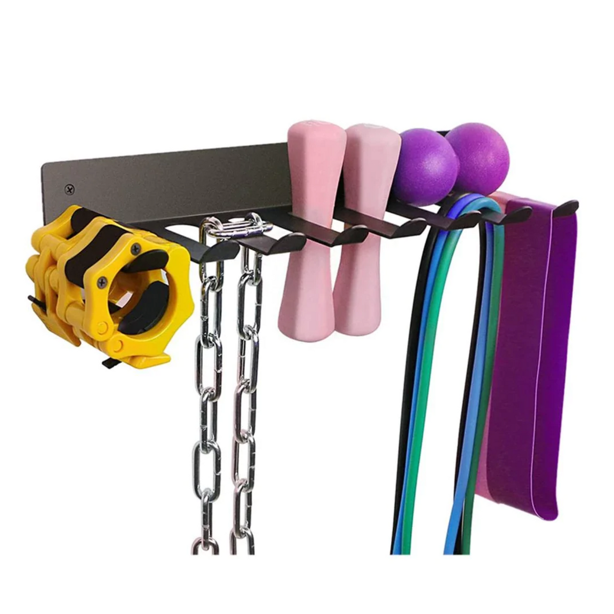 warrior secure wall-mounted rope rack – 360 fitness... Morgan Wall Mount Rope / Power Band Hanger – Gym Direct