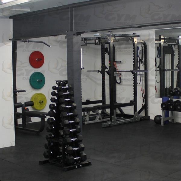 Garage discount gym dumbbells