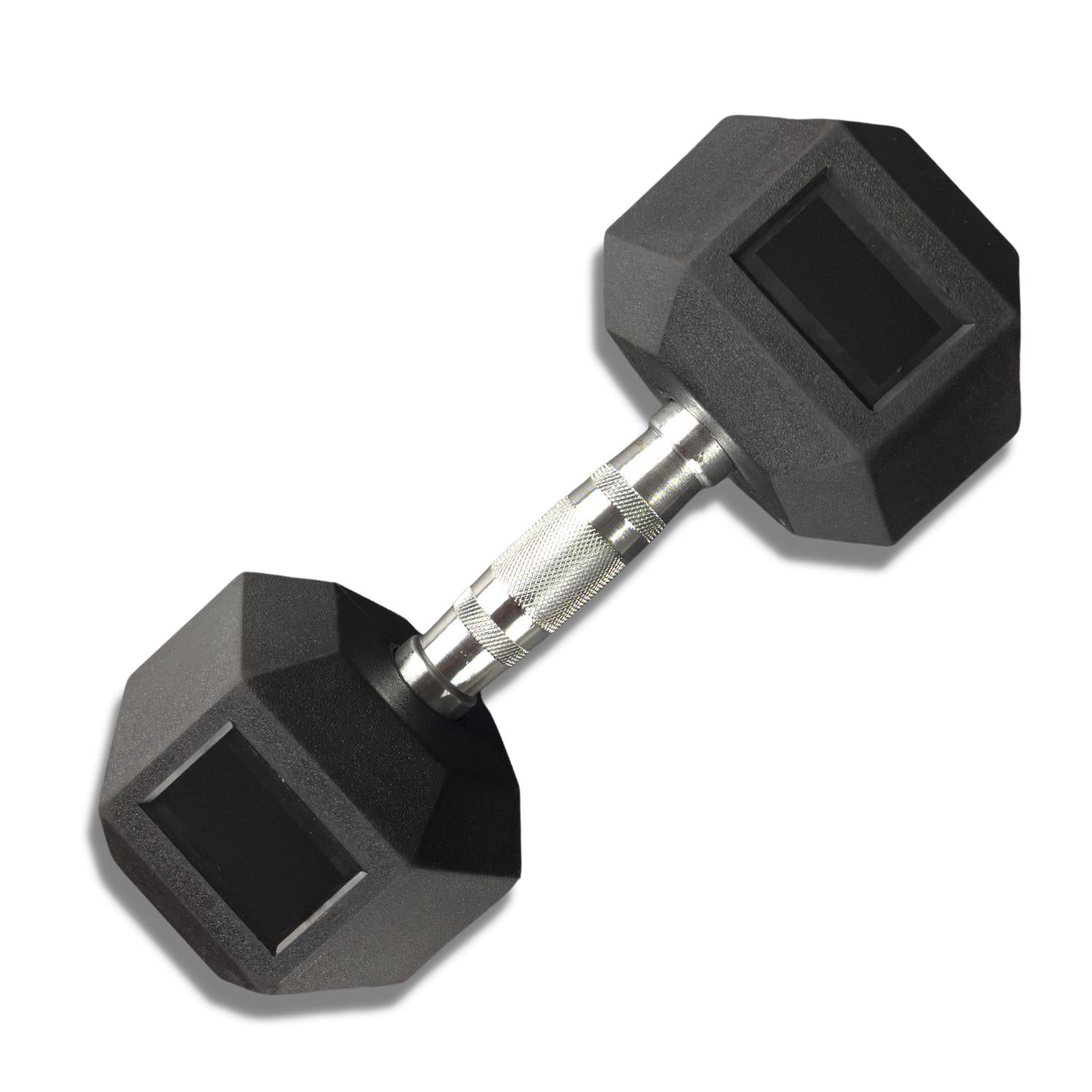 20kg Muscle Motion Rubber Hex Dumbbells Sold Individually at GD