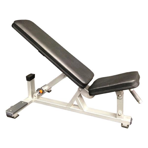 Comb. Flat bench Adjustable Incline Bench commercial grade-Commercial Adjustable Bench-Gym Direct