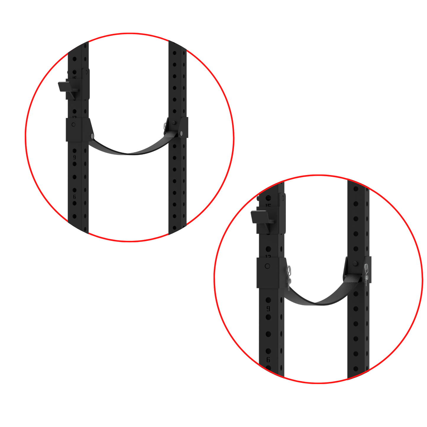 Muscle Motion Safety System Strap for Valor Power Rack – Gym Direct