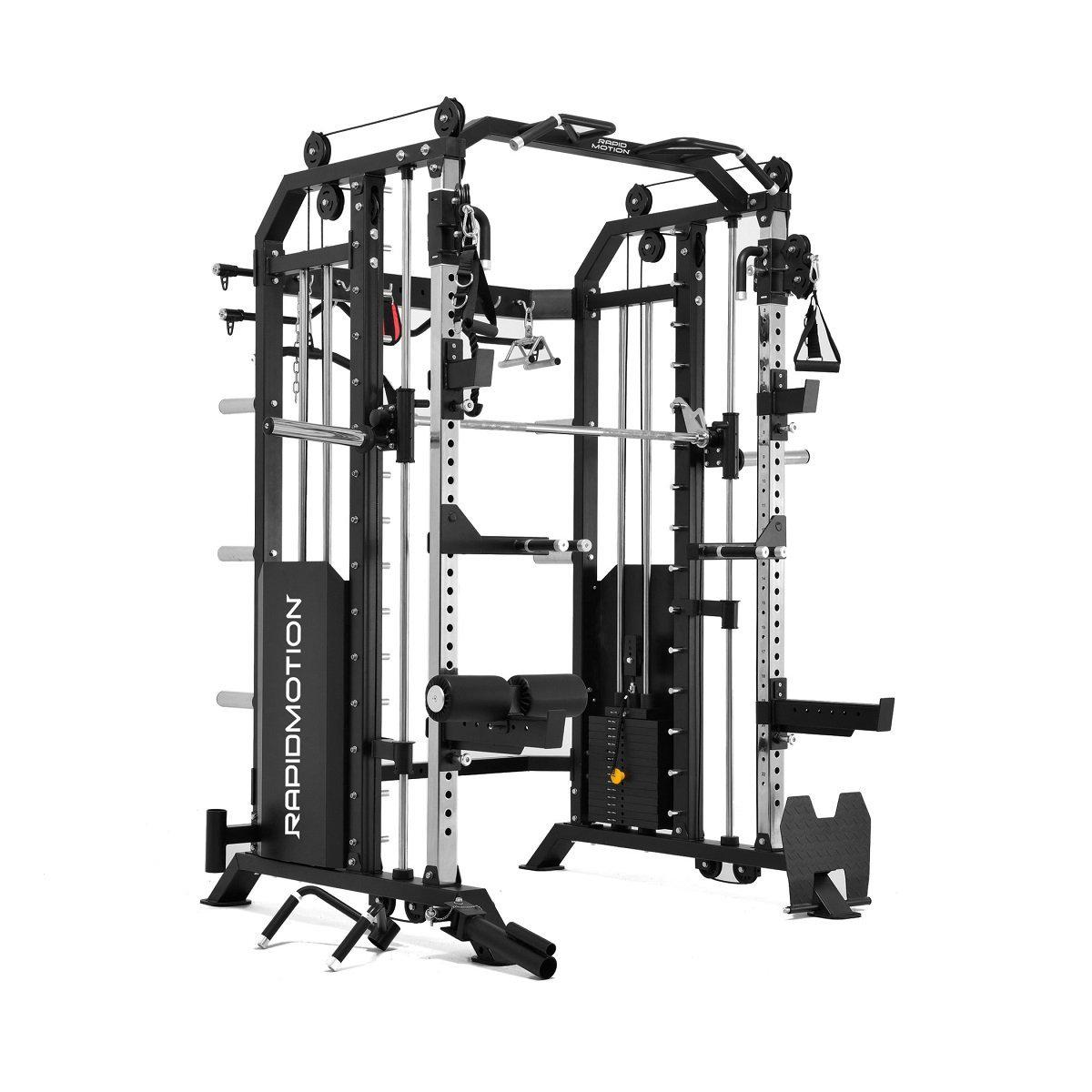 FT1007 Rapid Motion Commercial 3-in-1 Trainer-Commercial Multi-Functional Trainers-Gym Direct
