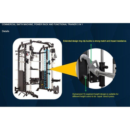 Pin-Loaded Trainer Package Deal | FT1007A-Commercial Multi-Functional Trainers Packages-Gym Direct