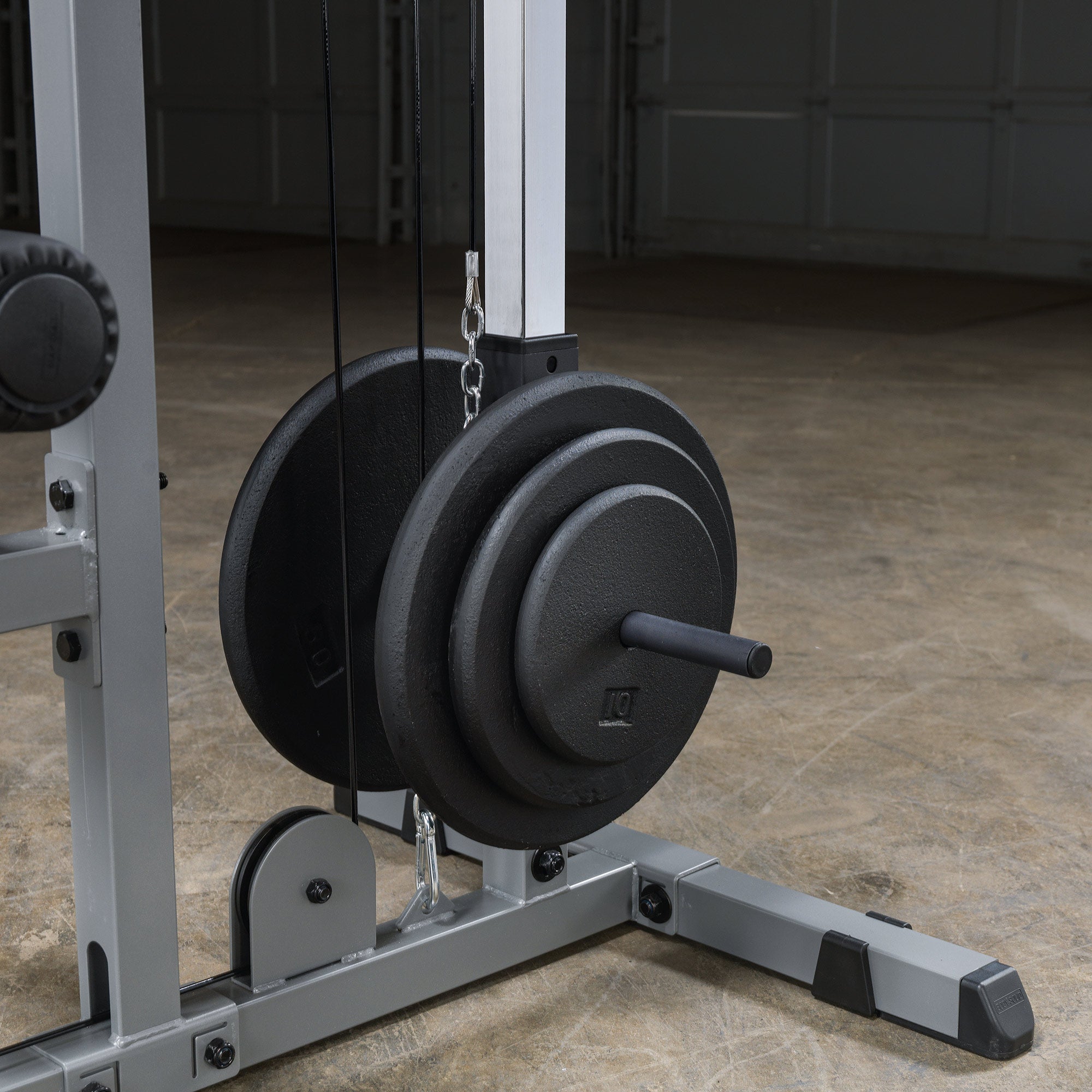 GLM83 Body Solid Pro Lat Pulldown Low row Machine at GD