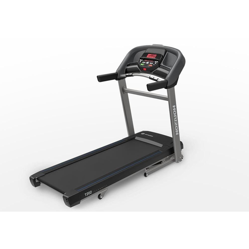 Horizon t202 folding cheap treadmill