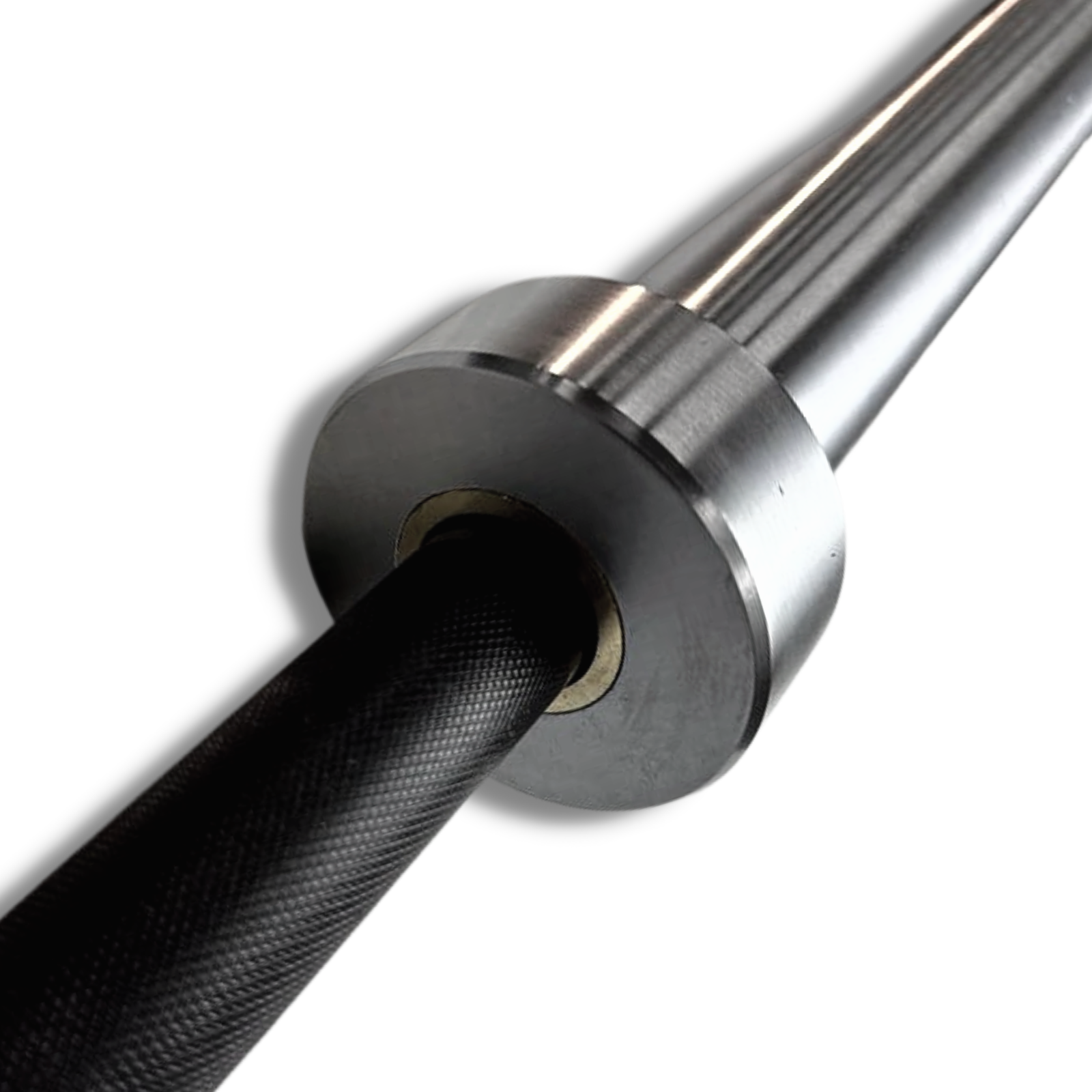 Muscle Motion Hardened Chrome Olympic Barbell - 1500lbs Rating-Gym Direct