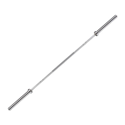 220cm Olympic Chrome Plated Barbell (700lbs Rating)-Olympic Size Barbell-Gym Direct