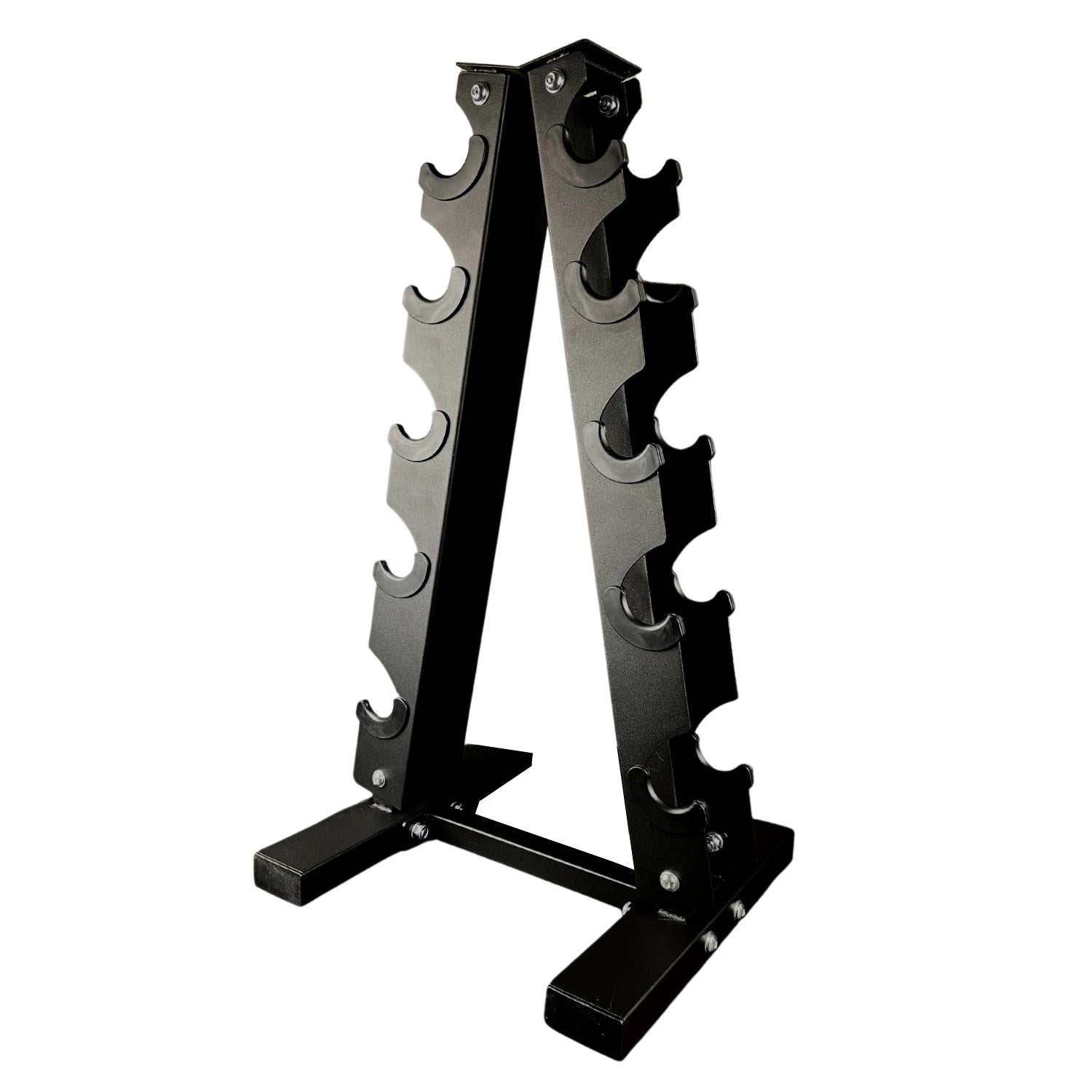 Muscle Motion P605 Dumbbell Rack, to fit 5 pairs up to 12.5kg – Gym Direct