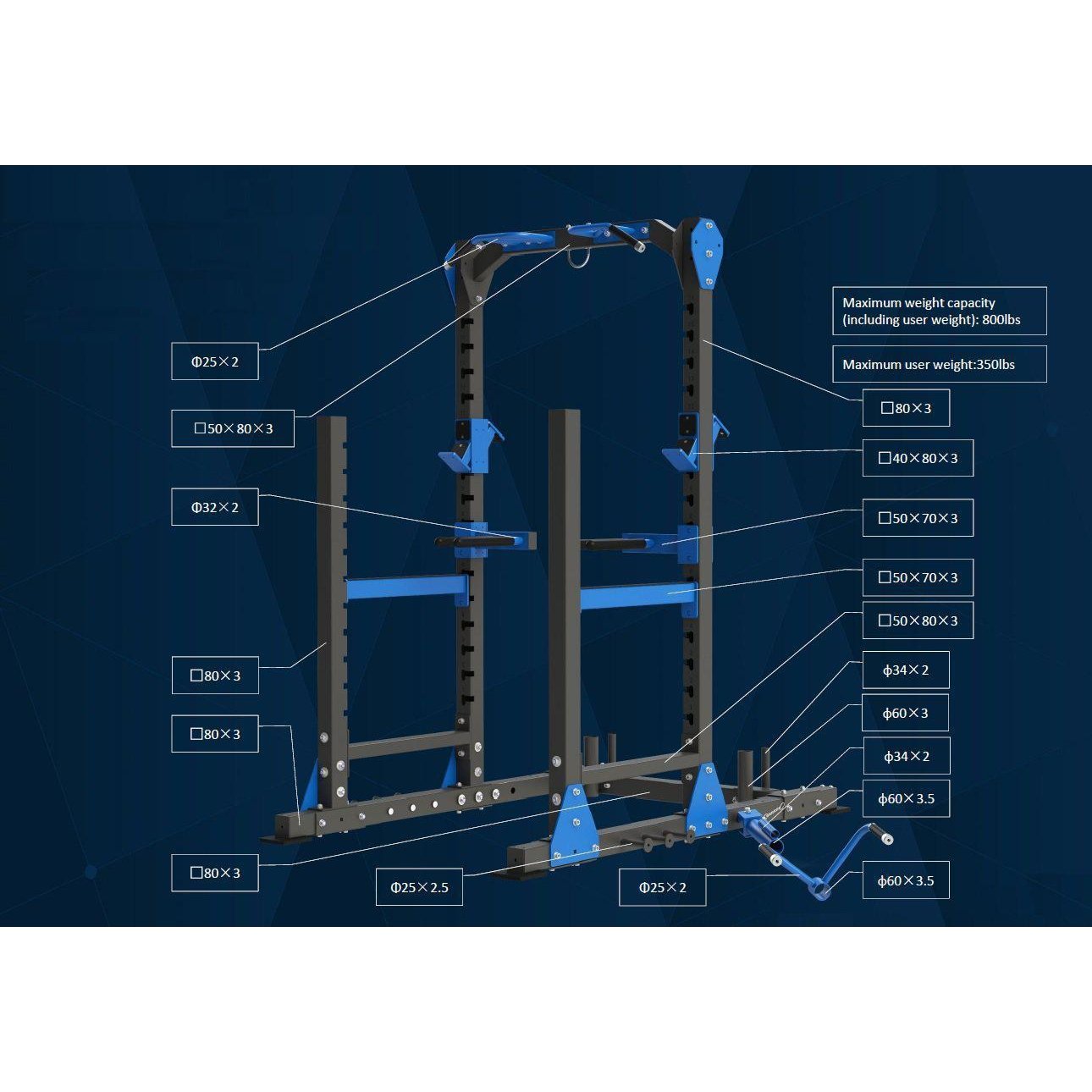 Power rack blueprints hot sale