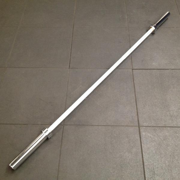 8kg Aluminium Technique 6ft Olympic Barbell (Sale)-Olympic Size Barbell-Gym Direct