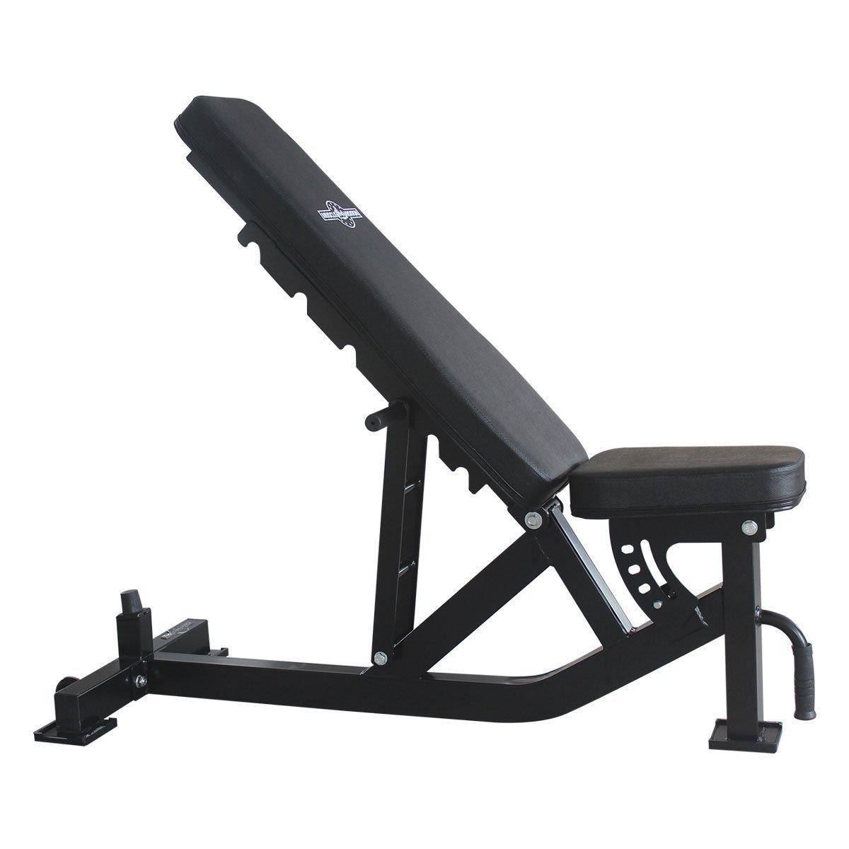Muscle Motion AB1002 Adjustable Flat to Incline Bench – Gym Direct