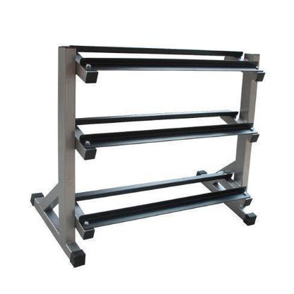Dumbbell Rack with 3 Tier Shelf perfect for Dumbbell Storage-Dumbbell Racks-Gym Direct
