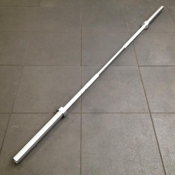 Sale Hardened Chrome Olympic Barbell _Muscle Motion OB867328-Olympic Size Barbell-Gym Direct