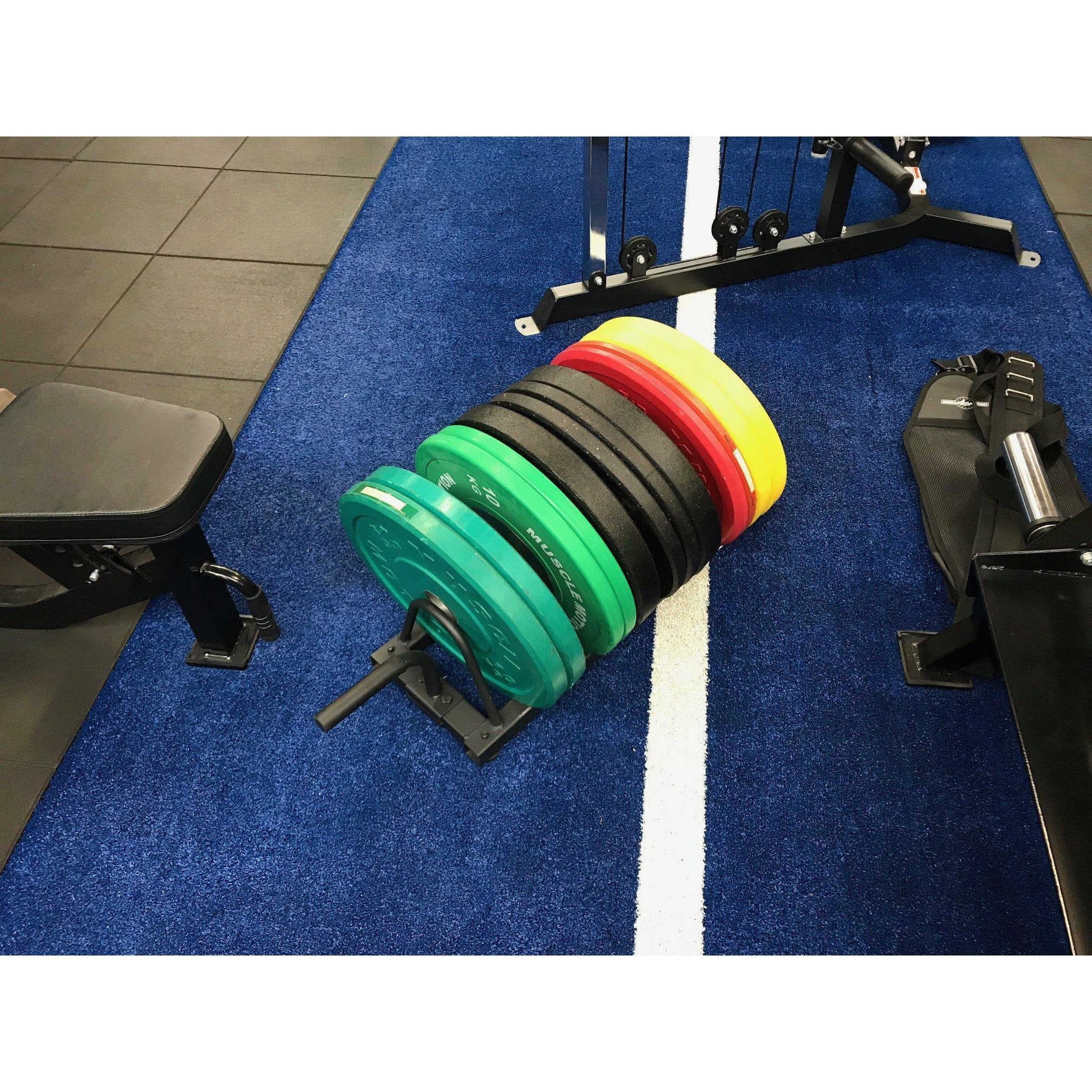 Muscle Motion Plate Storage Rack With Wheels – Gym Direct