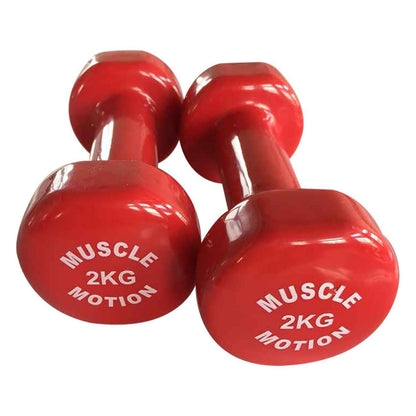 -Vinyl Dumbbells-Gym Direct