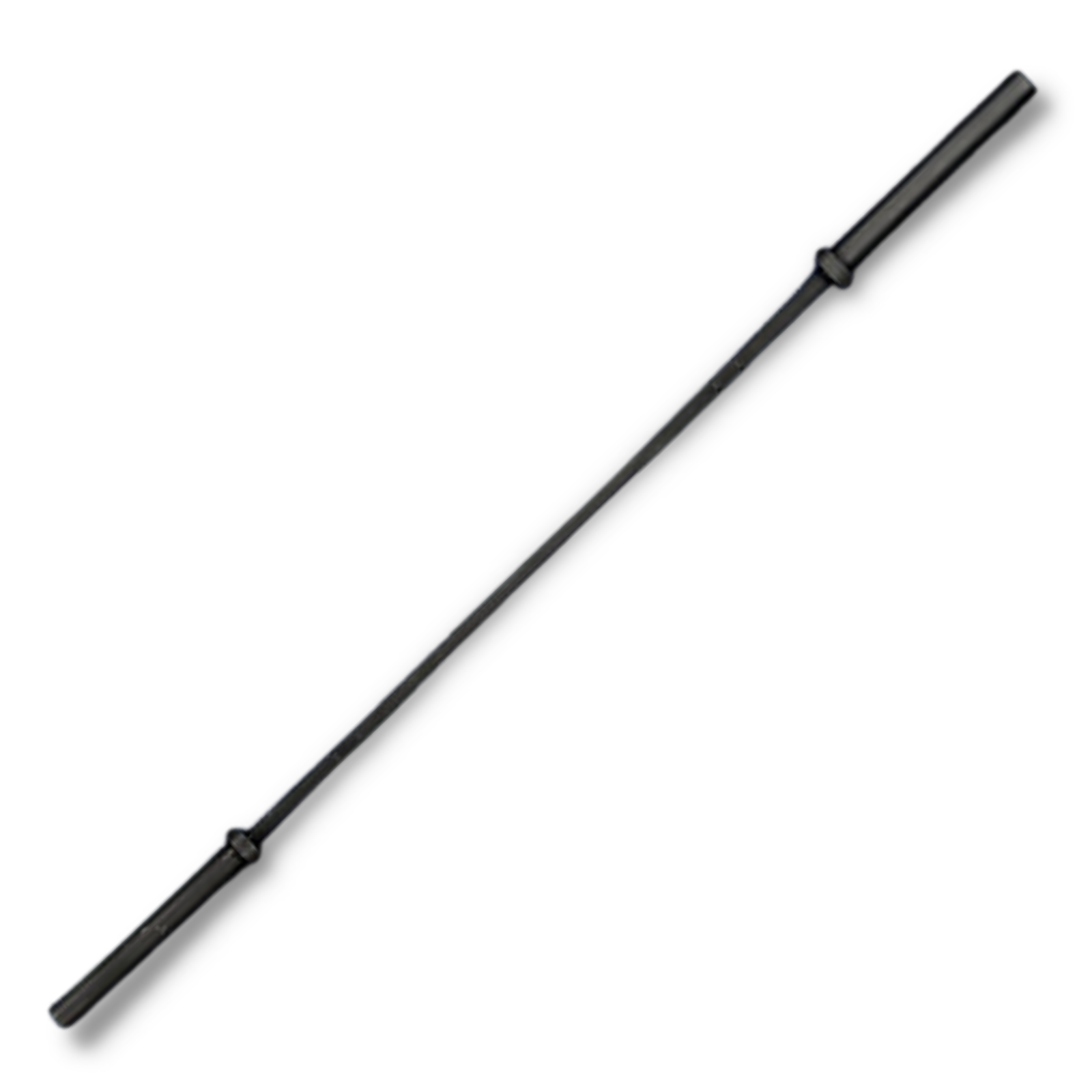 Muscle Motion 20kg Black Hardened Chrome Needle Bearing Olympic Barbell (2000lbs Rating)-Gym Direct