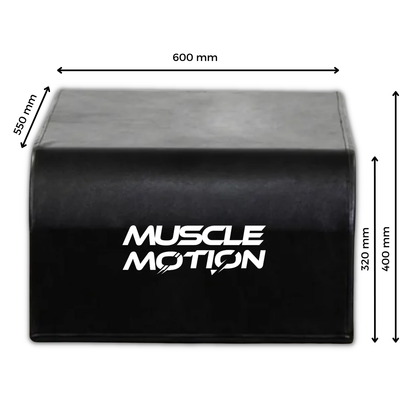 Muscle Motion Multifunctional Glute Training Plyometric Foam Box-Gym Direct