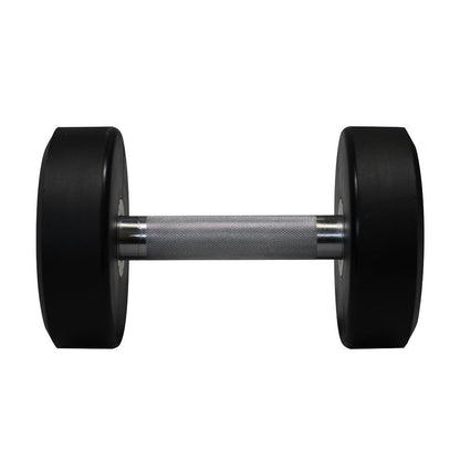 Prostyle Rubber Fixed Dumbbell Set  2.5kg to 25kg - 10 Pairs -Prostyle PU Dumbbell Package-Gym Direct