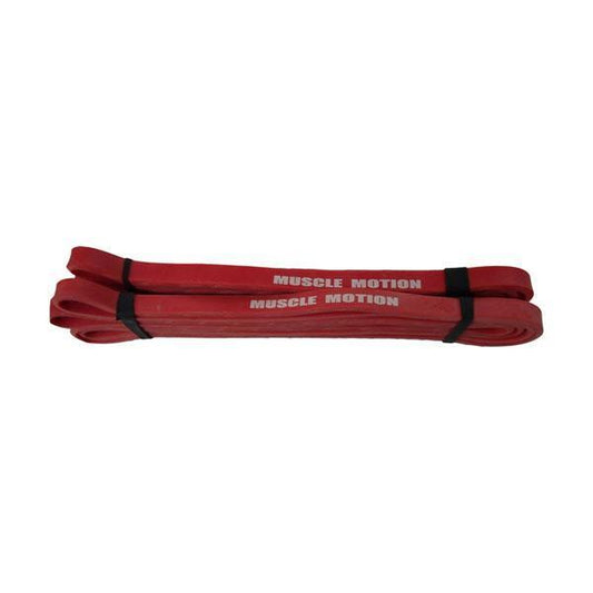 Pair of Extra Extra Light Strength Band - Red-Resistance Bands-Gym Direct