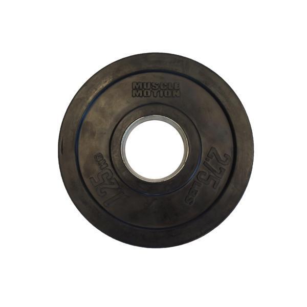 Muscle Motion Rubber Coated Olympic Weight Plates at GD