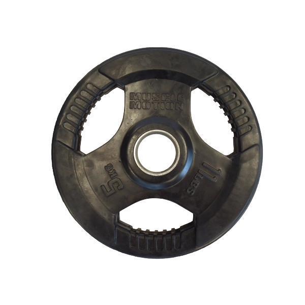 -Olympic Rubber Coated Weight Plates-Gym Direct