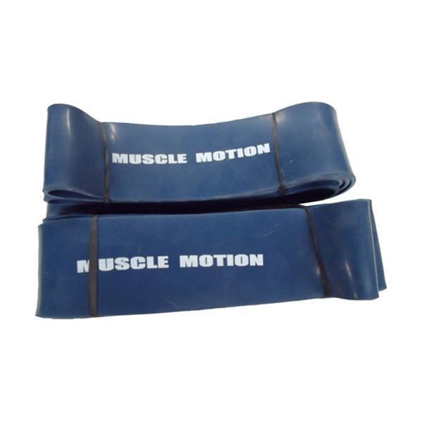 Pair of Medium Strength Bands - Blue-Resistance Bands-Gym Direct