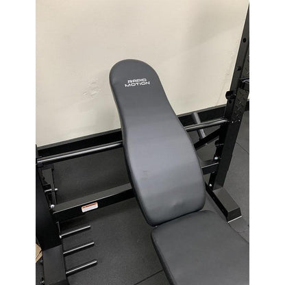 Squat Rack w Bench Press w Preacher Curl and Leg developer-Bench Press-Gym Direct