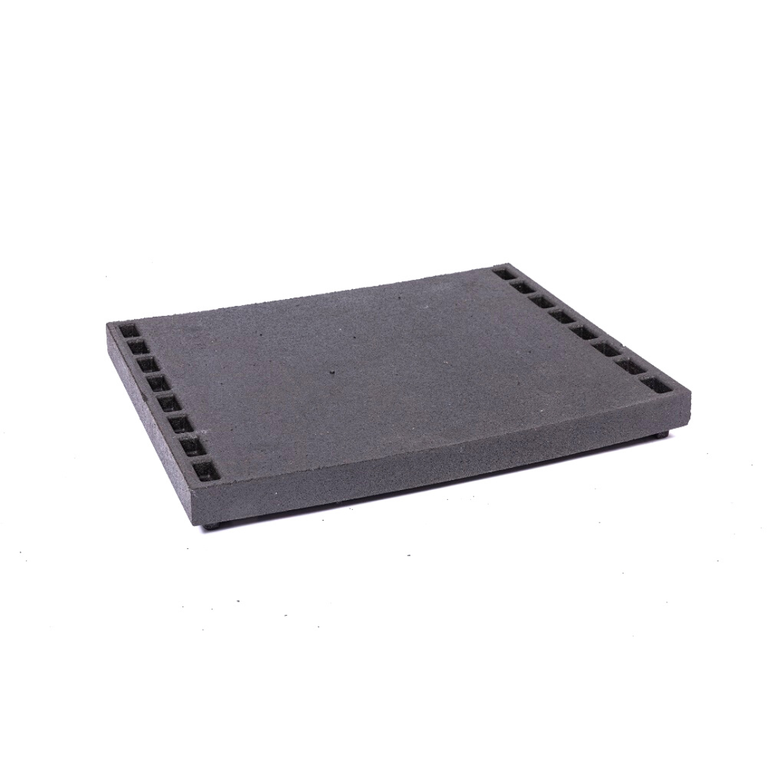 Muscle Motion Stackable Rubber Deadlift Blocks (Pair) (Black)