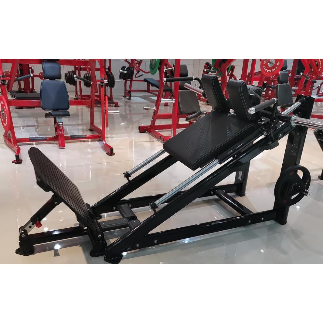 Commercial 45 degree leg press-Commercial Hack Squat-Gym Direct