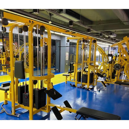 BEST PRICE COMMERCIAL 8 STATION MULTI-JUNGLES GYM-Commercial Multi Station Machine-Gym Direct
