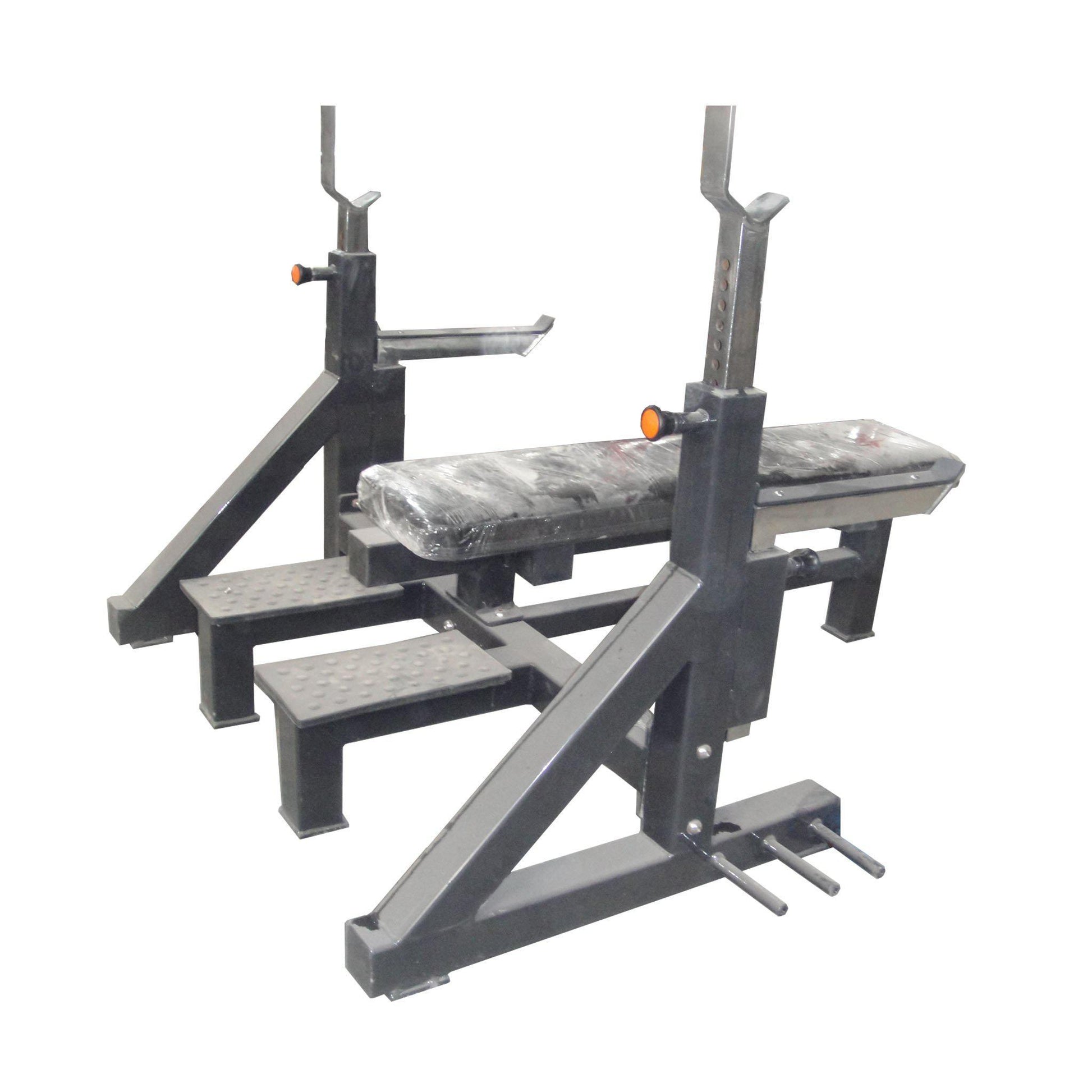 Muscle Motion Heavy Duty Powerlifting bench press-Commercial Bench Press-Gym Direct