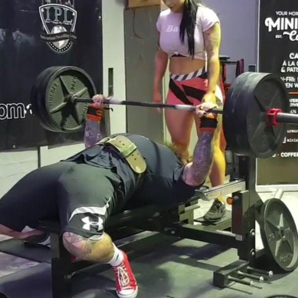 Muscle Motion Heavy Duty Powerlifting bench press-Commercial Bench Press-Gym Direct