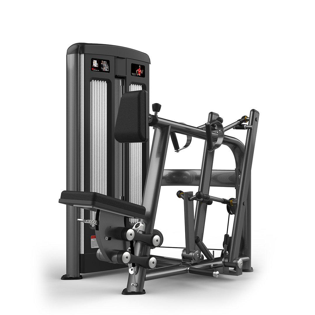 COMMERCIAL SEATED ROW REAR DELT 1-Commercial Seated Row / Rear Delt-Gym Direct