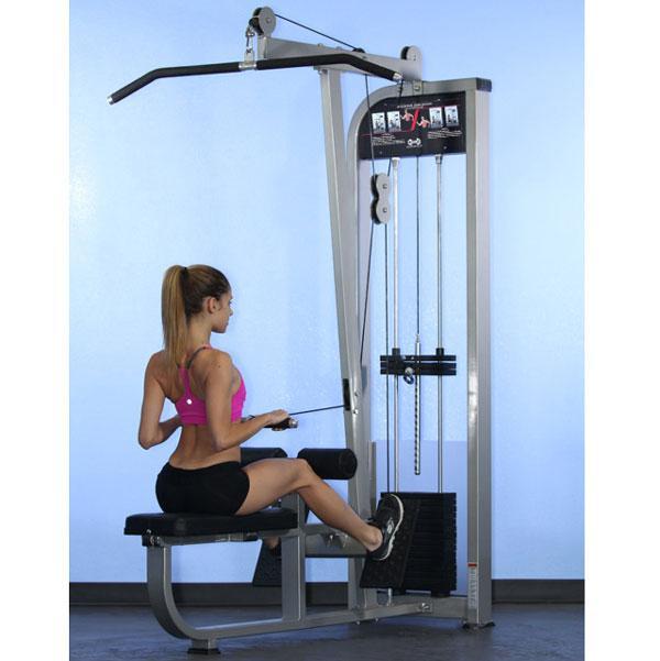 Combined Lat Pulldown and Seated Row Machine Commercial Grade-Commercial Pulldown / Seated Row-Gym Direct