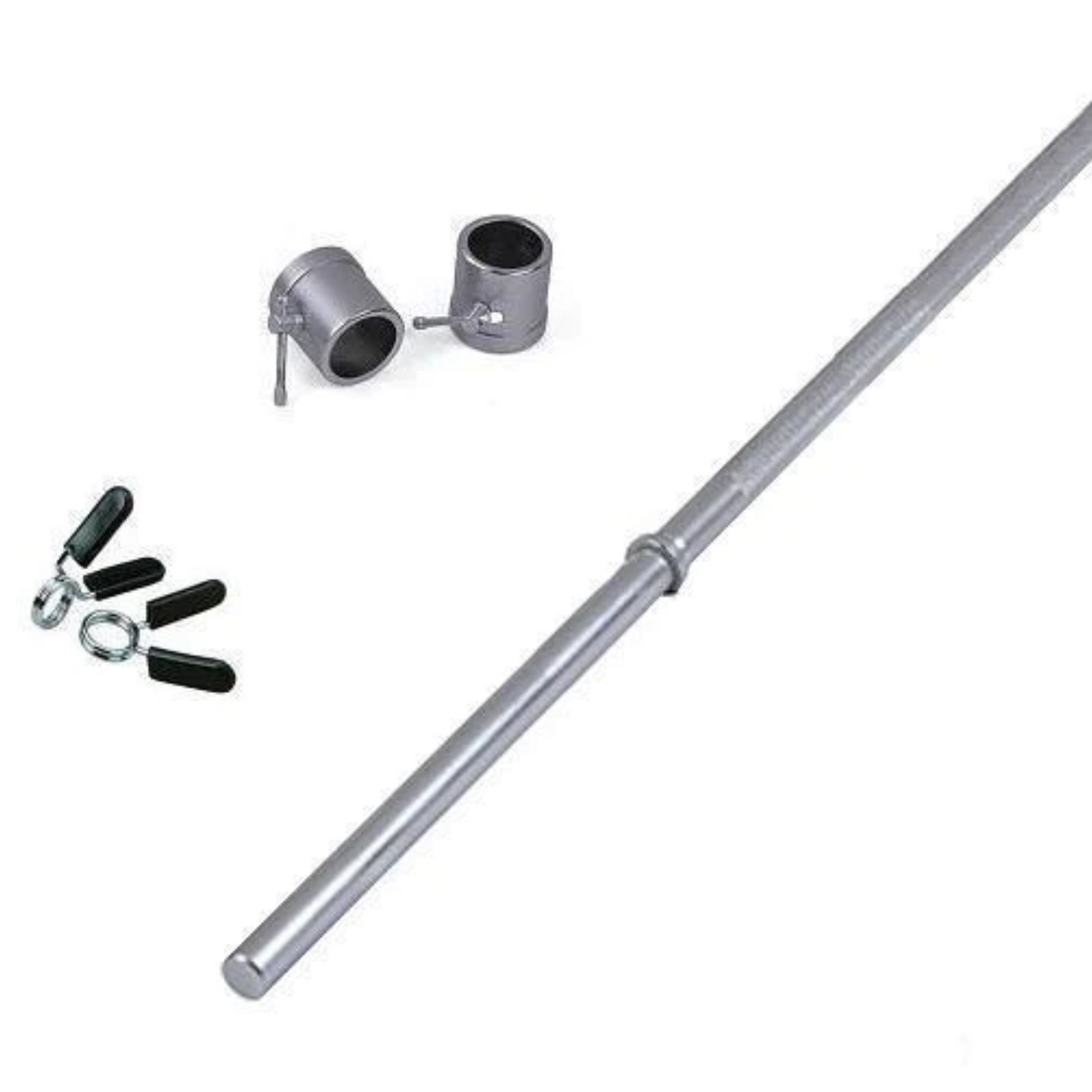 Muscle Motion 160cm Standard Barbell (28mm shaft)-Gym Direct